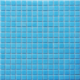 Мозаика Керамическая мозаика Simple blue на бумаге