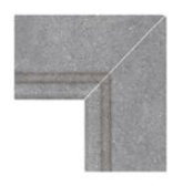 Бордюр Terrace Antislips Natural Series Внутренний угол 90 Cement Grey Handle 30x30