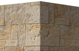 486-25 Искусственный камень Бремар Бежевый 18x10