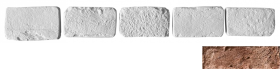 Искусственный камень Мадрид Тычок 333 12.5x7-8x1.7