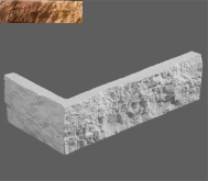 Искусственный камень Неаполь Угловой элемент 345 9,4/20x5,2x1,2