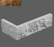 Искусственный камень Неаполь Угловой элемент 370 9,4/20x5,2x1,2