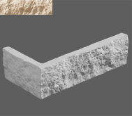 Искусственный камень Неаполь Угловой элемент 404 9,4/20x5,2x1,2