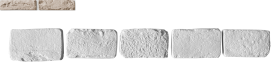 Искусственный камень Орлеан Тычок 404 12-14x7-8x1,7