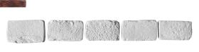 Искусственный камень Орлеан Тычок 480 12-14x7-8x1.7