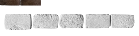 Искусственный камень Орлеан Тычок 425 12-14x7-8x1.7