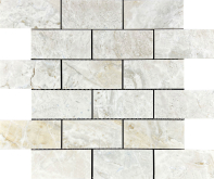 Декор Lumix White Mosaic Brick Bone