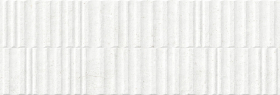 Плитка Manhattan White Wavy Sp/33.3x100/R