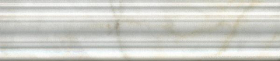 BLE024 Бордюр Кантата Багет Белый Глянцевый 25x5.5x1.8