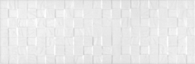 60171 Плитка Бьянка Белый глянцевый мозаика 20x60x0.9