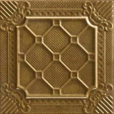 Декор Metal Tiles Relief Bronze 20x20