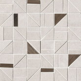 fOSM Мозаика Nux White Gres Outline Mosaico 30x30