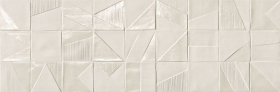 fRH8 Декор Mat-More Domino White матовая 25x75