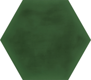 4B3J Керамогранит Zero Hexagono Figuli Green 15x17