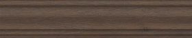 SG7329/BTG Плинтус Тровазо Коричневый тёмный матовый 39.8x8x1.55