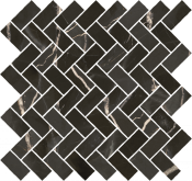 Мозаика Stellaris Absolut Black Mosaico Cross Nat 31.5x29.7