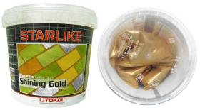 Декоративные добавки для затирок SHINING GOLD Добавка ярко-золотого цвета для STARLIKE 100 г