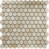 Мозаика Каменная мозаика QS-Hex008-25P/10 30.5x30.5