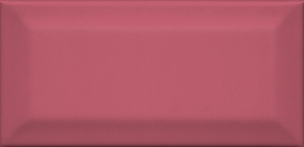 16056 Плитка Клемансо Розовый тёмный грань 15x7.4