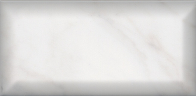 16073 Плитка Фрагонар Белый грань 15x7.4
