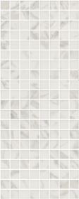 MM7203 Декор Алькала Белый мозаичный 50x20
