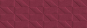 M12C Плитка Outfit Red Struttura Tetris 3D 25x76