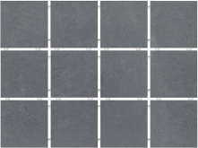 1290H Керамогранит Амальфи Серый темный полотно чип 9.8х9.8