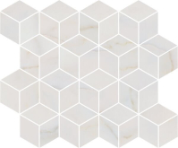 T017/14003 Декор Греппи Белый мозаичный 45x37.5