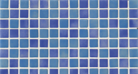 25004-B Мозаика Mix Голубой 31.3x49.5