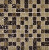 Мозаика Мозаика камень+стекло QSG-037-23-8 30.5x30.5