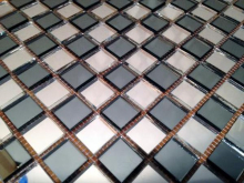 Мозаика Deco SD20-5 зеркальная на сетке (2x2) 30.6x30.6