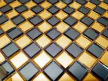 Мозаика Deco GD20-5 зеркальная на сетке (2x2) 30.6x30.6