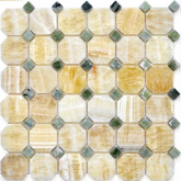 Мозаика Каменная мозаика QS-027-48P-10 30.5x30.5