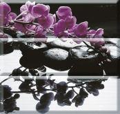 Панно Aure Wellness purple Фиолетовый 45x45