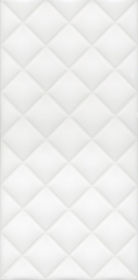 11132R Плитка Альма Белый структура обрезной 30x60