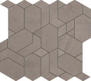 AN65 Мозаика Boost Mosaico Shapes Grey 31x33.5